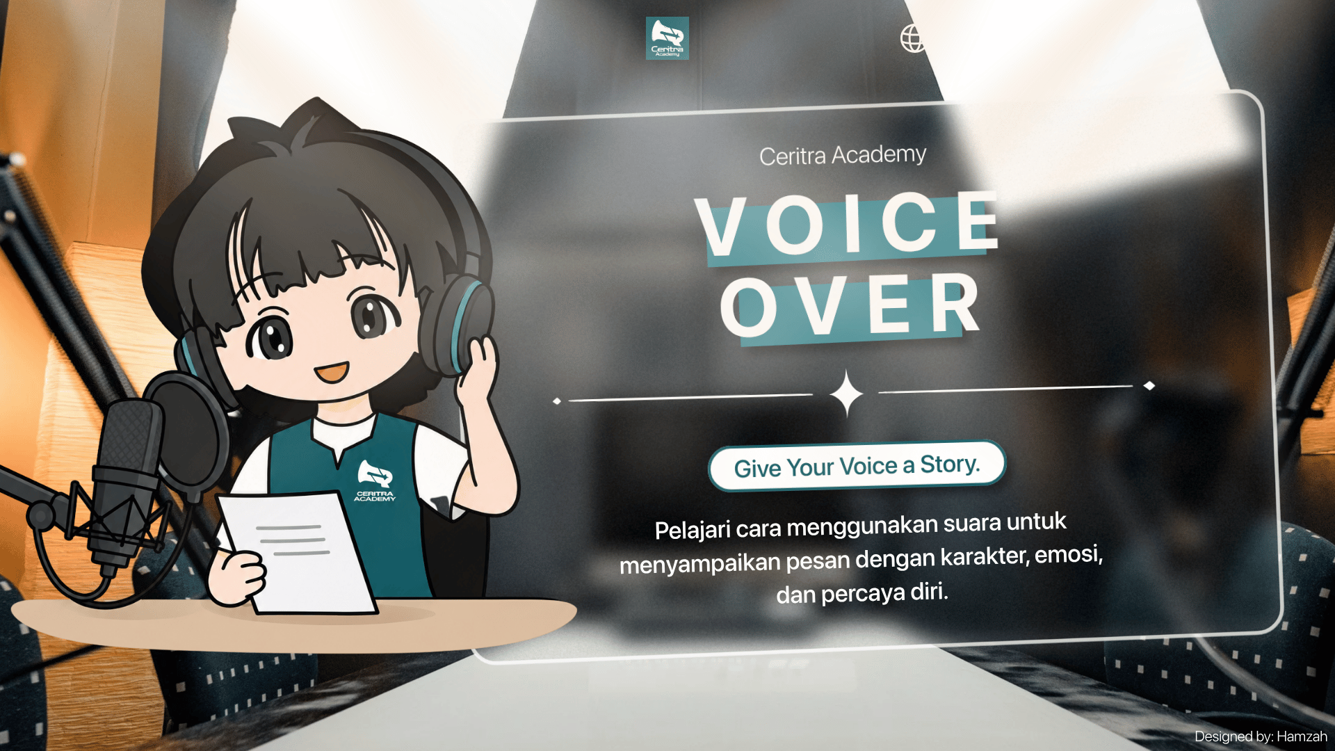 Kursus Pelatihan Voice Over